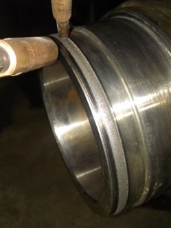 laser welding shaft repair